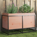 Jardinière Vidaxx 80x40x50 cm bois de Douglas massif