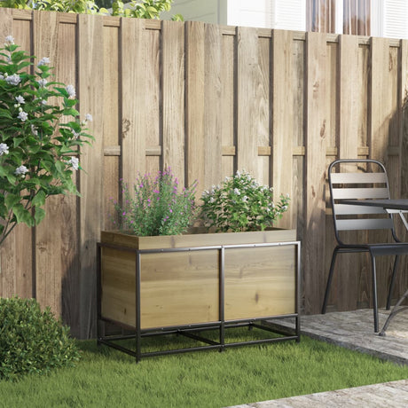 Jardinière Vidaxx 80x40x50 cm bois de pin imprégné