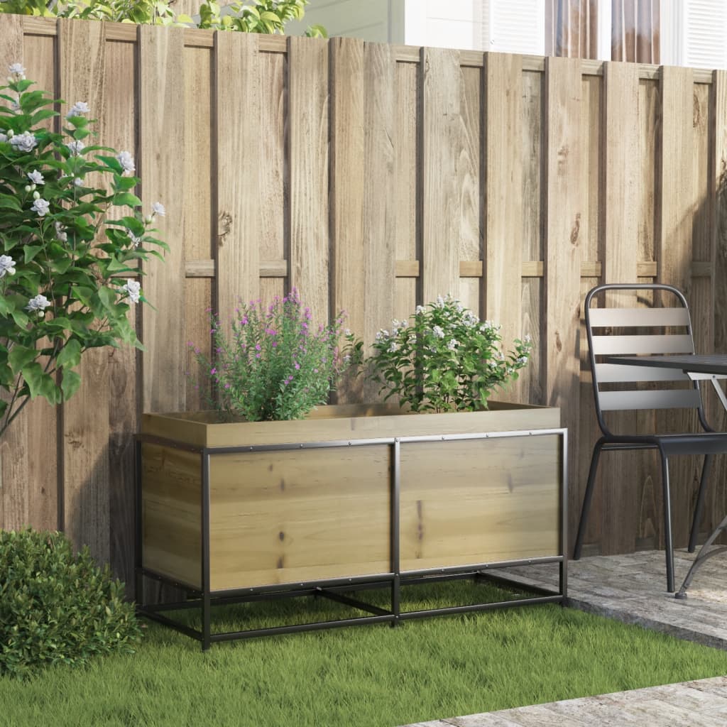 Jardinière Vidaxx 100x40x50 cm bois de pin imprégné