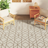 Tapis Vidaxx pour intérieur et extérieur, poils ras, 190x300 cm, multicolore