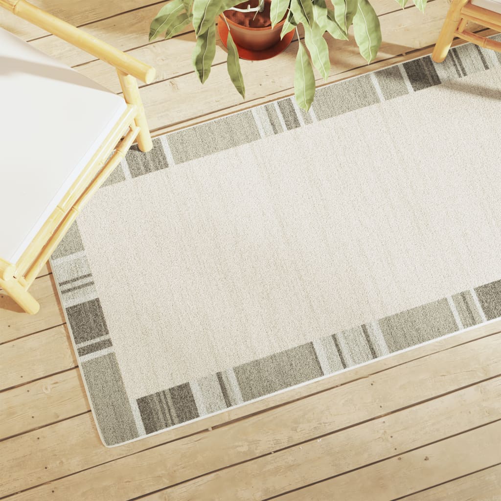 Tapis Vidaxx pour intérieur et extérieur, poils ras, 80x150 cm, multicolore