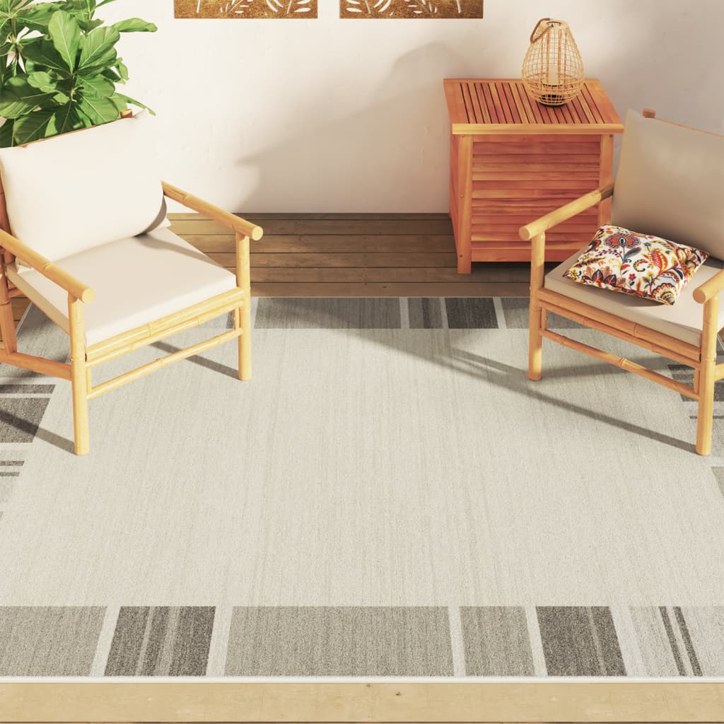 Tapis Vidaxx pour intérieur et extérieur, poils ras, 160x230 cm, multicolore