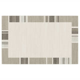 Tapis Vidaxx pour intérieur et extérieur, poils ras, 190x300 cm, multicolore