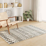 Tapis Vidaxx pour intérieur et extérieur, poils ras, 120x180 cm, multicolore
