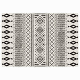 Tapis Vidaxx pour intérieur et extérieur, poils ras, 160x230 cm, multicolore