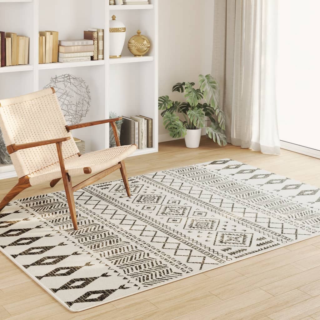 Tapis Vidaxx pour intérieur et extérieur, poils ras, 160x230 cm, multicolore