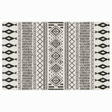 Tapis Vidaxx pour intérieur et extérieur, poils ras, 190x300 cm, multicolore