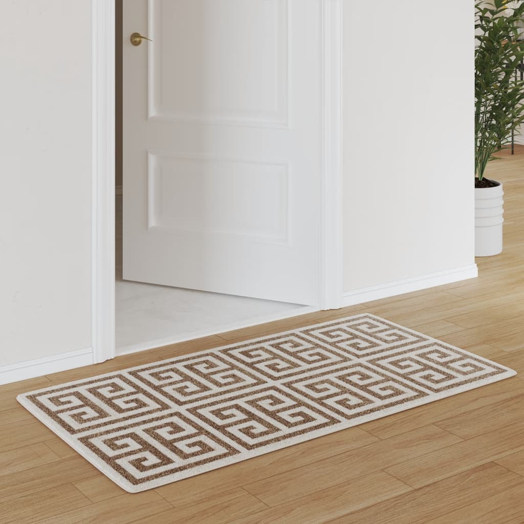 Tapis Vidaxx pour intérieur et extérieur, poils ras, 80x150 cm, multicolore