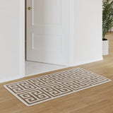 Tapis Vidaxx pour intérieur et extérieur, poils ras, 80x150 cm, multicolore