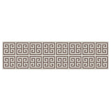Tapis Vidaxx pour intérieur et extérieur, poils ras, 80x300 cm, multicolore