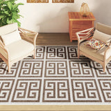 Tapis Vidaxx pour intérieur et extérieur, poils ras, 160x230 cm, multicolore