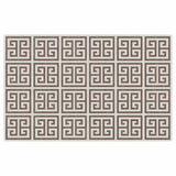Tapis Vidaxx pour intérieur et extérieur, poils ras, 190x300 cm, multicolore