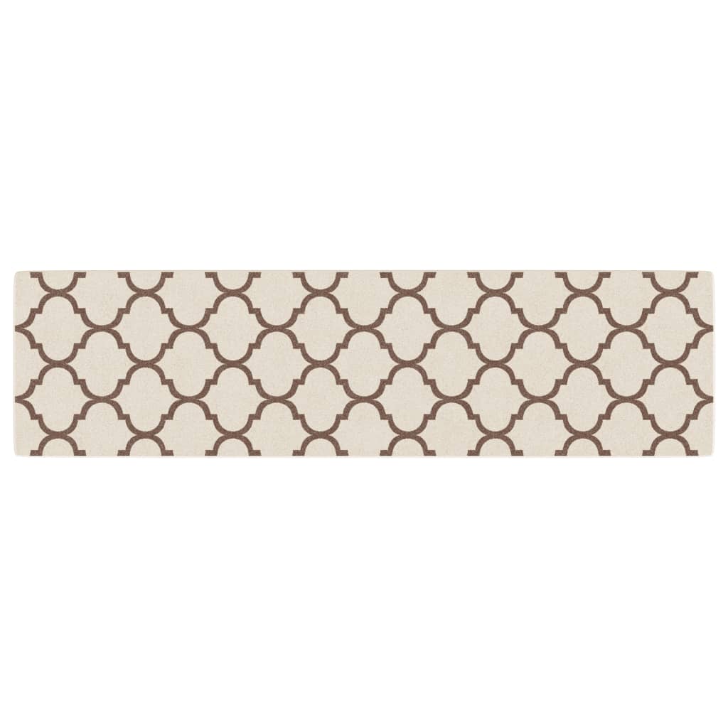 Tapis Vidaxx pour intérieur et extérieur, poils ras, 80x300 cm, multicolore