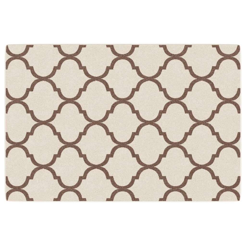 Tapis Vidaxx pour intérieur et extérieur, poils ras, 120x180 cm, multicolore