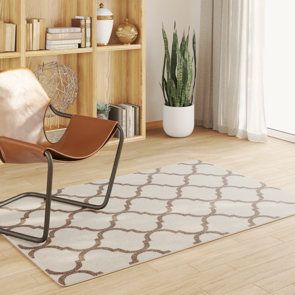 Tapis Vidaxx pour intérieur et extérieur, poils ras, 120x180 cm, multicolore