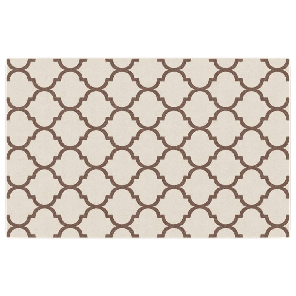 Tapis Vidaxx pour intérieur et extérieur, poils ras, 190x300 cm, multicolore