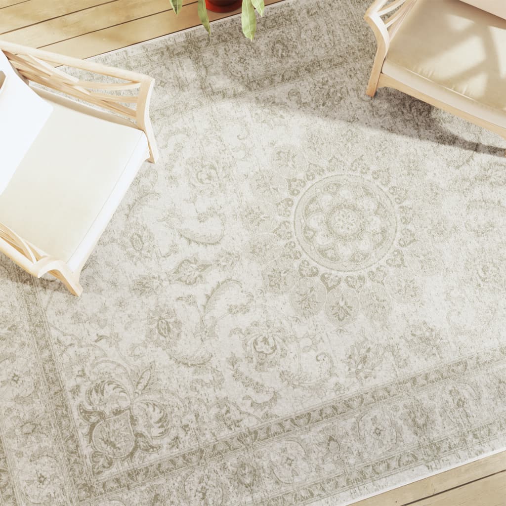 Tapis Vidaxx pour intérieur et extérieur, poils ras, 190x300 cm, multicolore