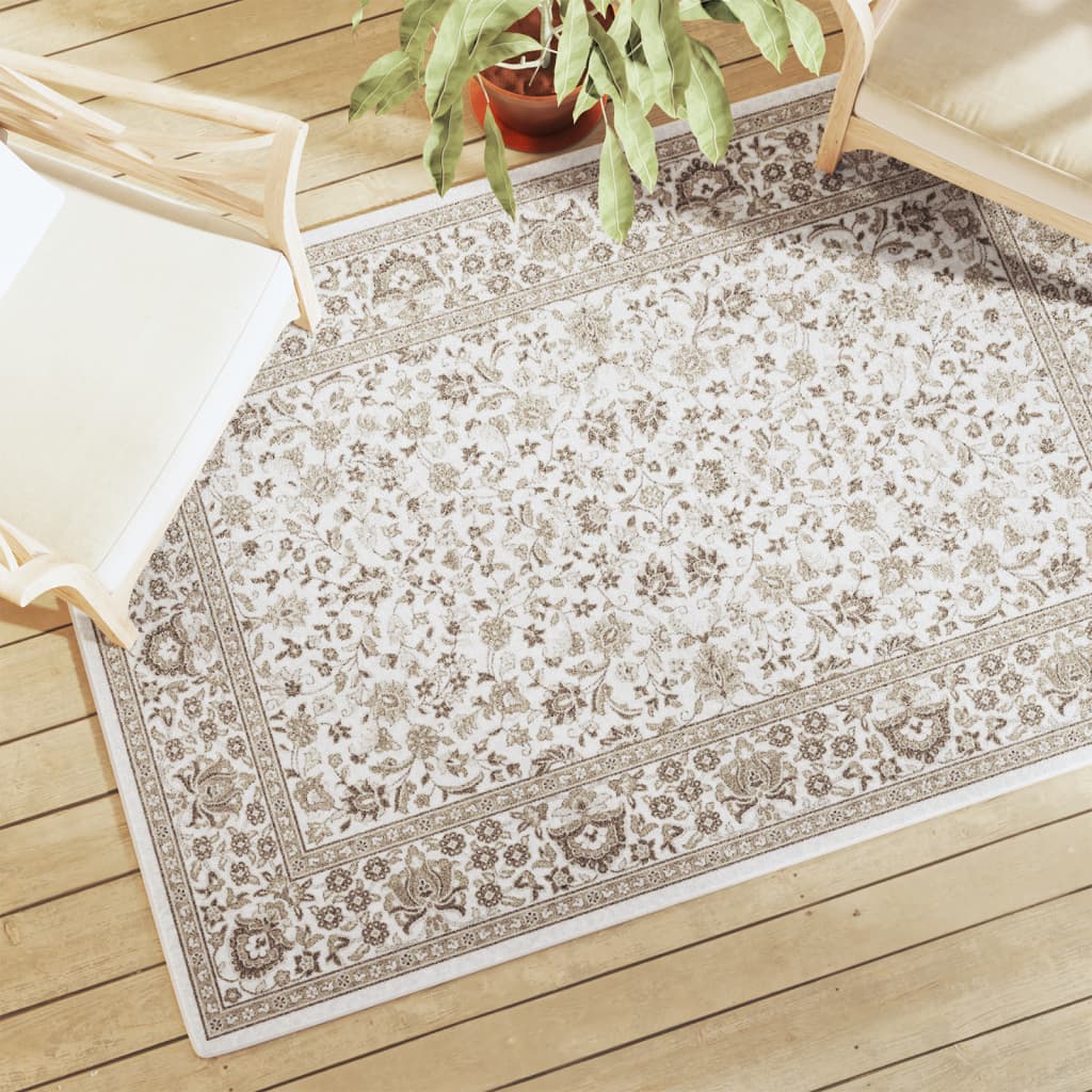 Tapis Vidaxx pour intérieur et extérieur, poils ras, 120x180 cm, multicolore
