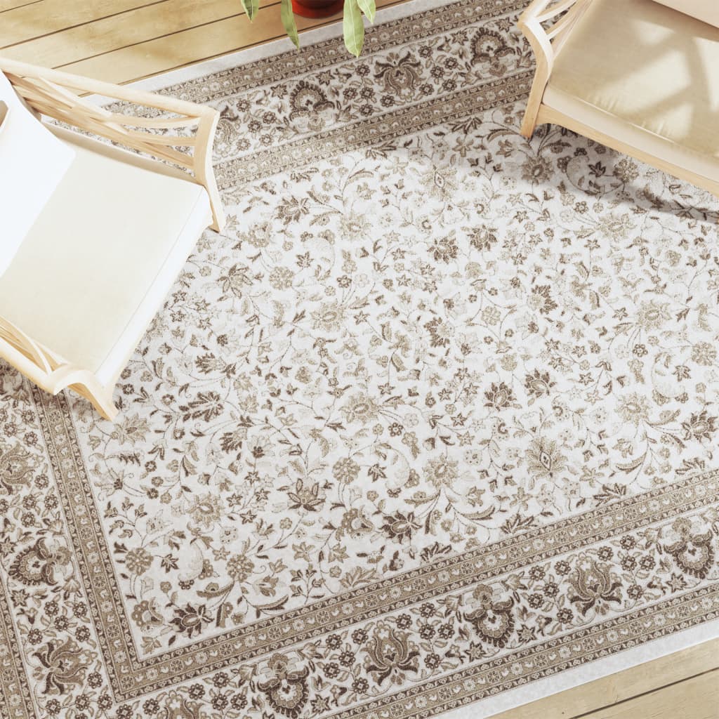 Tapis Vidaxx pour intérieur et extérieur, poils ras, 190x300 cm, multicolore