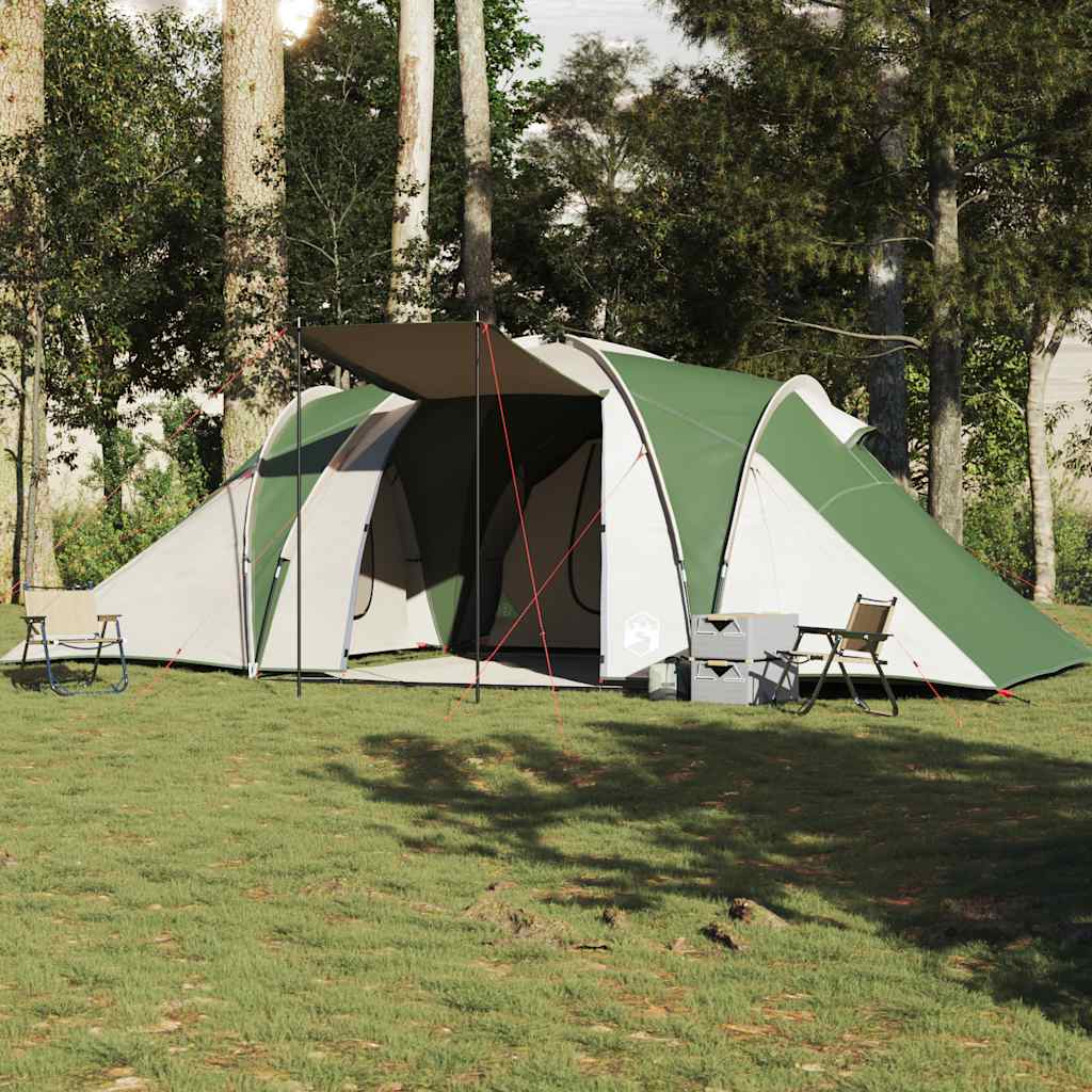 VidaXL Dome tent 6-person Waterproof Green