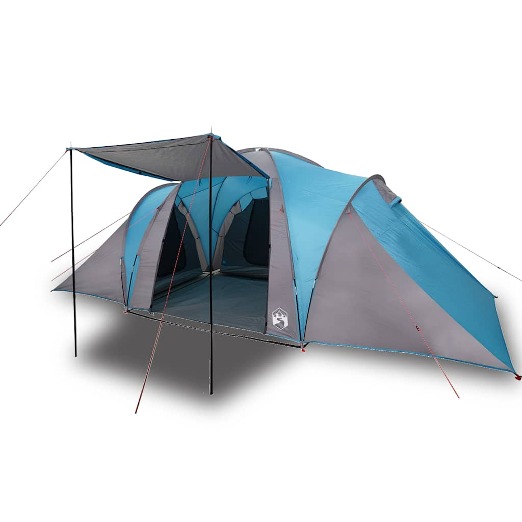 Vidaxl Dome tent 6-person waterproof blue