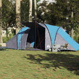 Vidaxl Dome Tent Blue impermeable de 6 personas