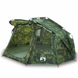 Tente de pêche VidaXL camouflage imperméable 5 personnes