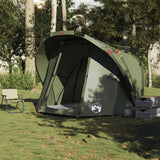 VidaXL tente de pêche 4 personnes imperméable vert olive