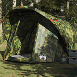 Tente de pêche VidaXL camouflage imperméable 4 personnes