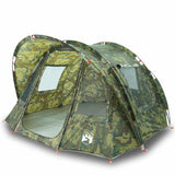 Tente de pêche VidaXL camouflage imperméable 2 personnes