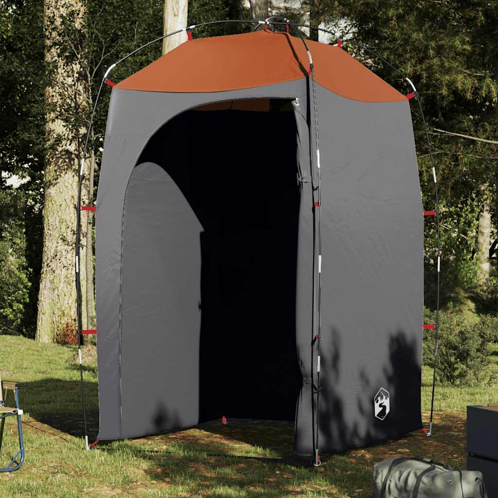 Tente de douche VidaXL imperméable gris