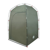 VidaXL tente de douche imperméable vert olive