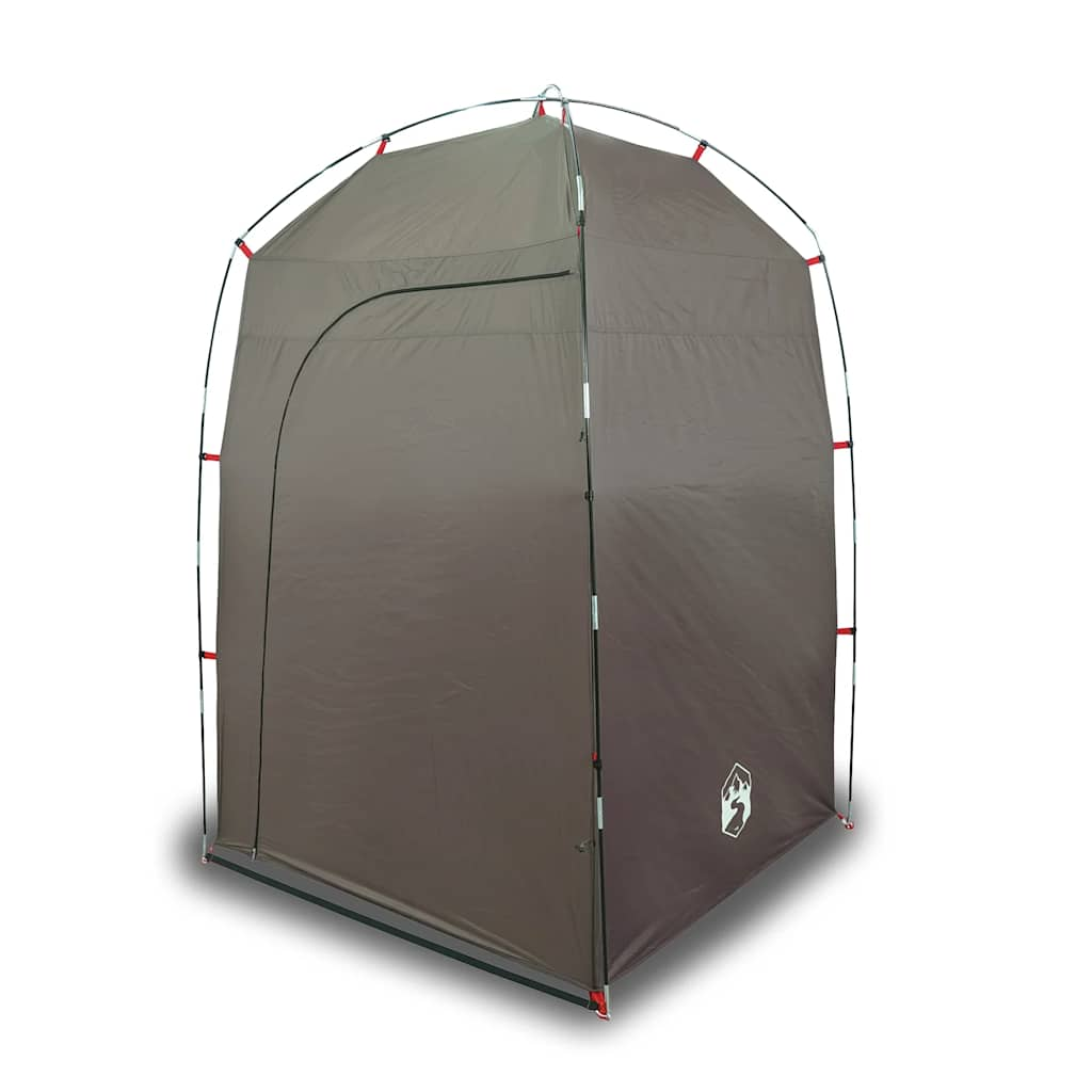 Vidaxl Shower Tent Waterproof Brown