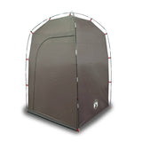 Vidaxl shower tent waterproof brown