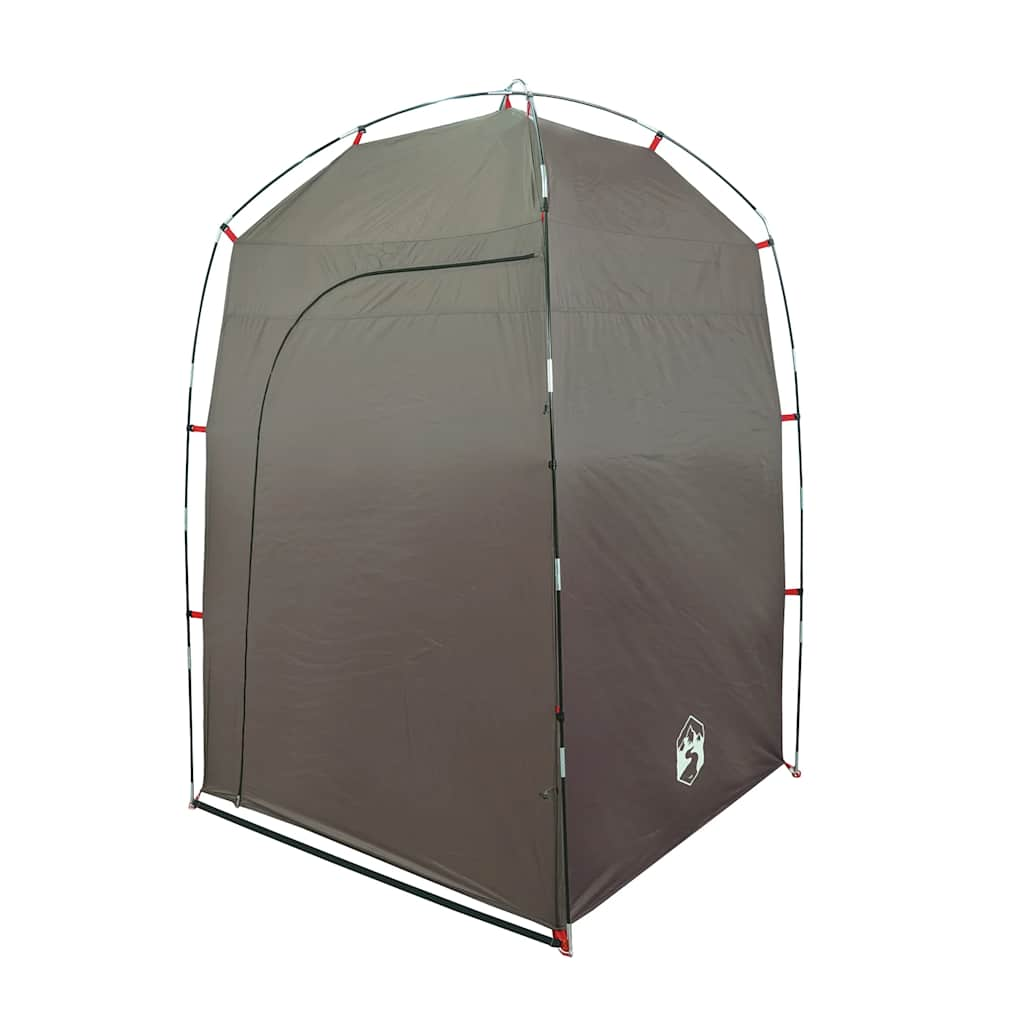 Vidaxl Shower Tent Waterproof Brown