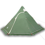 VidaXL tente tipi 5 personnes imperméable vert