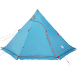 VidaXL tente tipi 5 personnes imperméable bleu