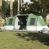VidaXL tente tunnel 4 personnes imperméable vert