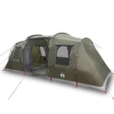 Tente tunnel VidaXL 4 personnes imperméable vert olive