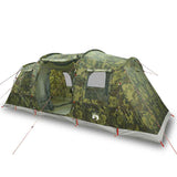 Tente tunnel VidaXL camouflage imperméable 4 personnes