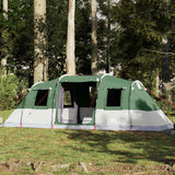 Tente tunnel VidaXL 6 personnes imperméable vert