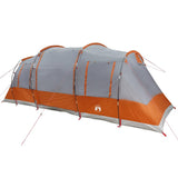 Tente tunnel VidaXL 6 personnes imperméable grise