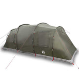 Tente tunnel VidaXL 6 personnes imperméable vert olive