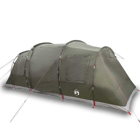 Tente tunnel VidaXL 6 personnes imperméable vert olive