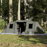 Tente tunnel VidaXL 6 personnes imperméable vert olive