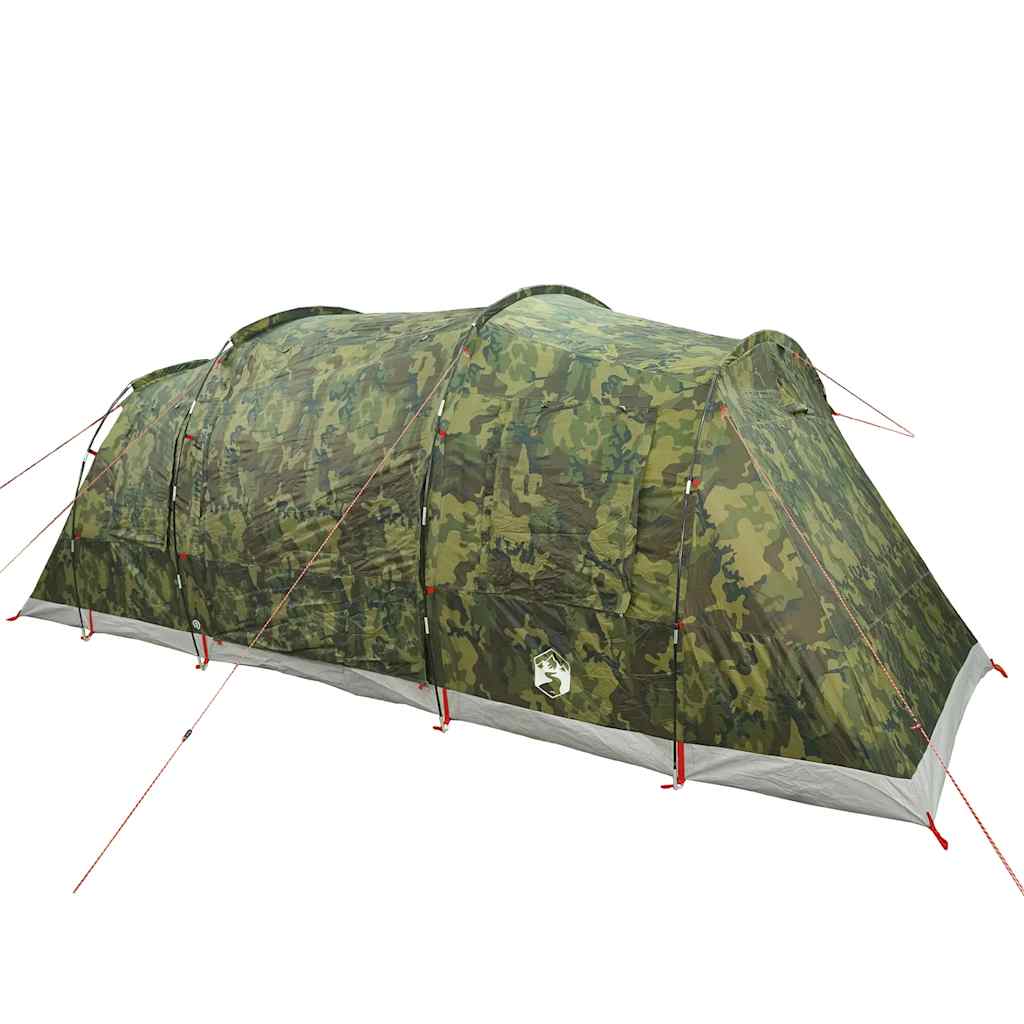 Tente tunnel Vidaxx camouflage imperméable 6 personnes