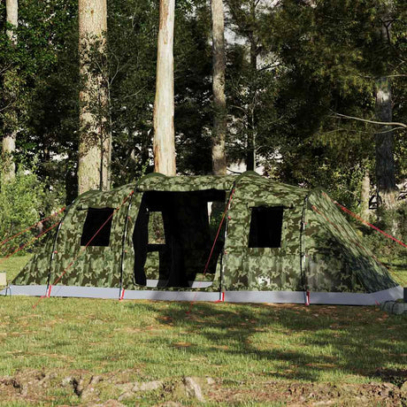 Tente tunnel Vidaxx camouflage imperméable 6 personnes
