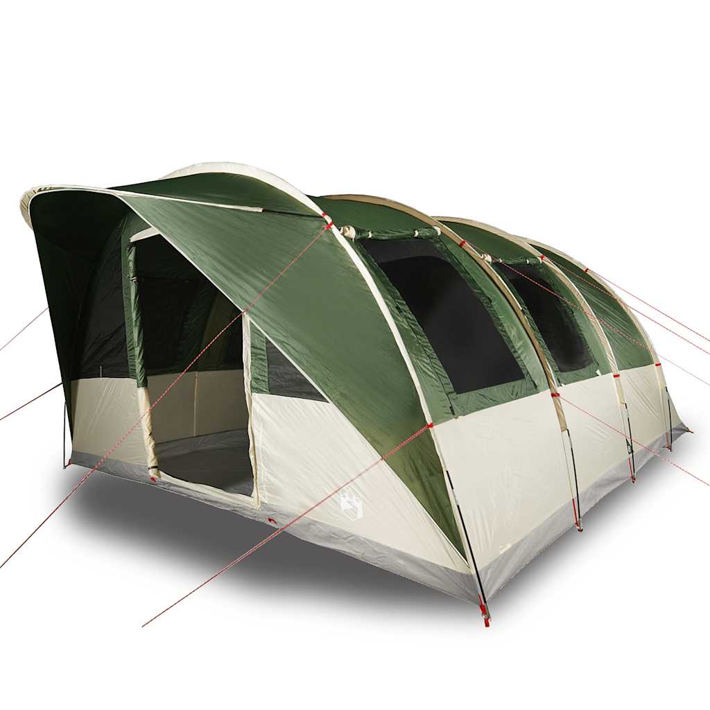 Vidaxl Tunnel Tent Green impermeabile 5 persone