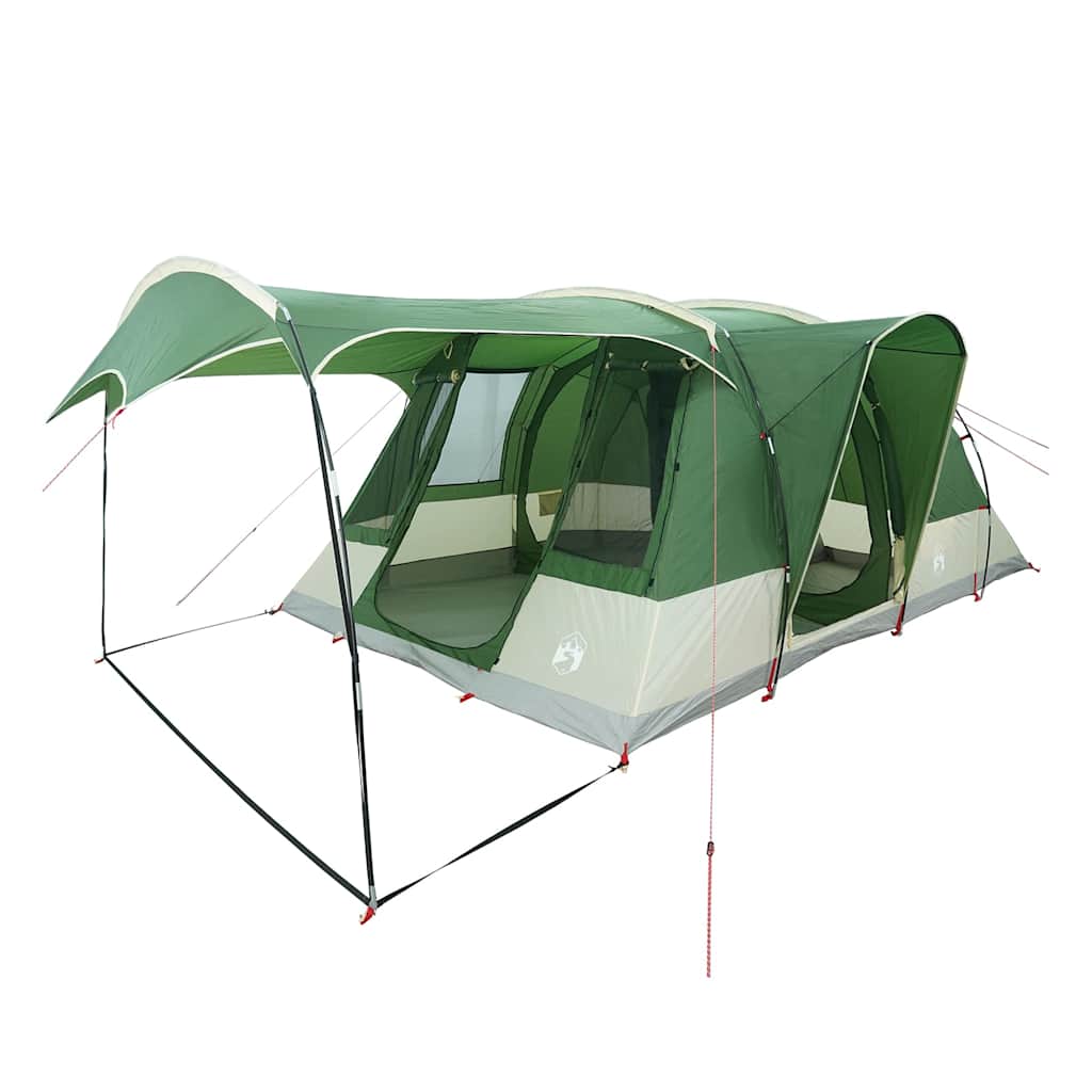 Tente tunnel VidaXL 5 personnes imperméable vert