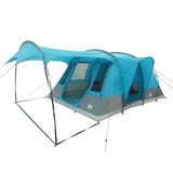 Tente tunnel VidaXL 5 places imperméable bleue